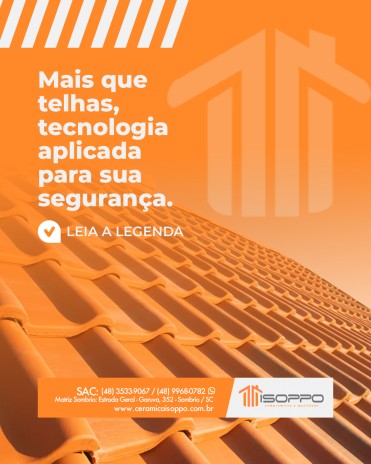 Mais que telhas, tecnologia aplicada para sua segurança.