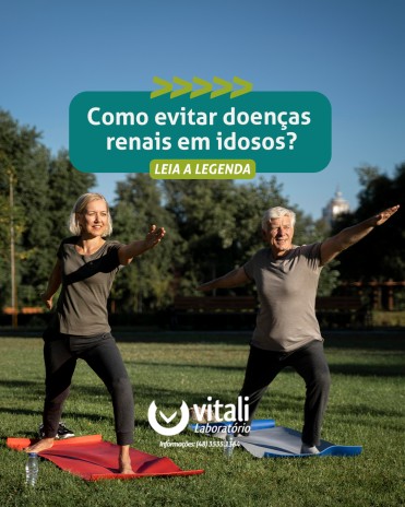 Como evitar doenças renais em idosos?