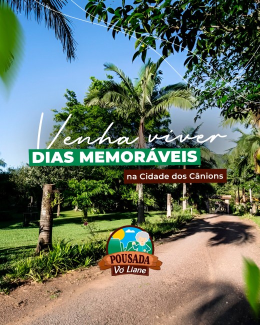 Venha viver dias memoráveis na Cidade dos Cânions