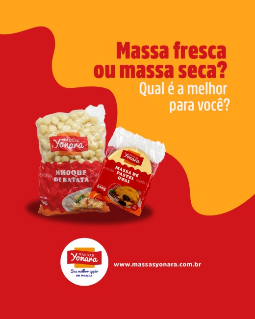 Massa fresca ou massa seca? Qual é a melhor para você?