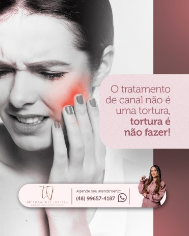 O tratamento de canal não é uma tortura, tortura é não fazer