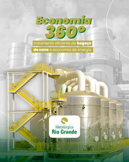 Economia 360º: tratamento eficiente do bagaço da cana e economia de energia