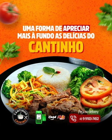 Uma forma de apreciar mais à fundo as delícias do Cantinho