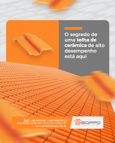 O segredo de uma telha de cerâmica e alto desempenho está aqui