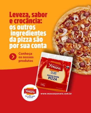 Leveza, sabor e crocância: os outros ingredientes da pizza são por sua conta