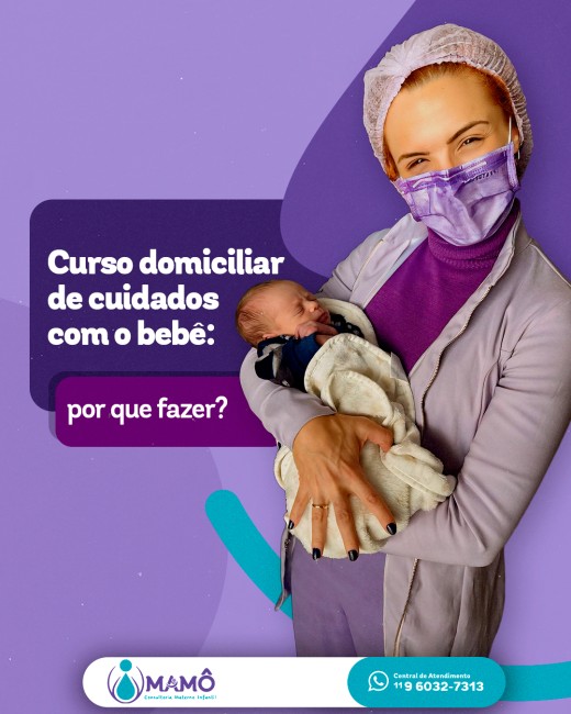 Curso domiciliar de cuidados com o bebê: por que fazer?