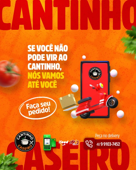 Se você não pode vir ao Cantinho, nós vamos até você