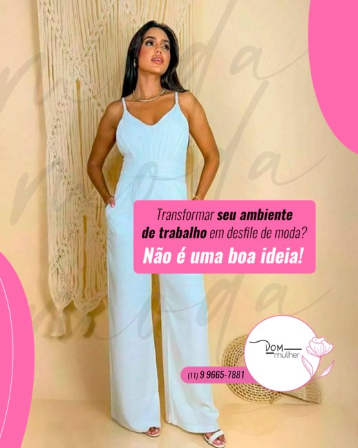 Transformar seu ambiente de trabalho em desfile de moda? Péssima ideia!