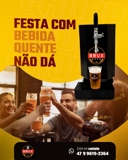 Festa com bebida quente não dá