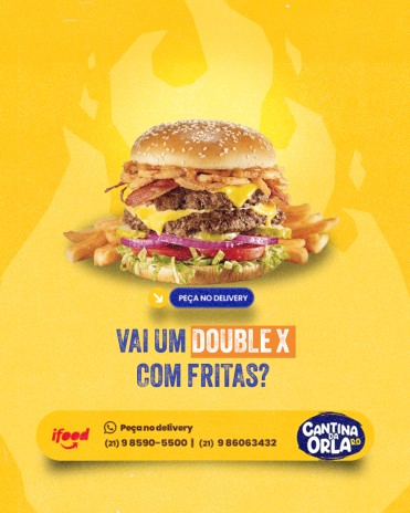 Vai um Double X com fritas?