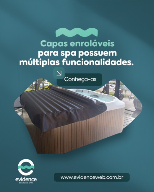 Capas enroláveis para spa possuem múltiplas funcionalidades. Conheça-as...