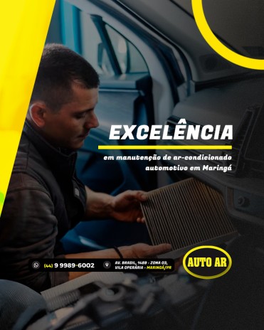 Excelência em manutenção de ar-condicionado automotivo em Maringá
