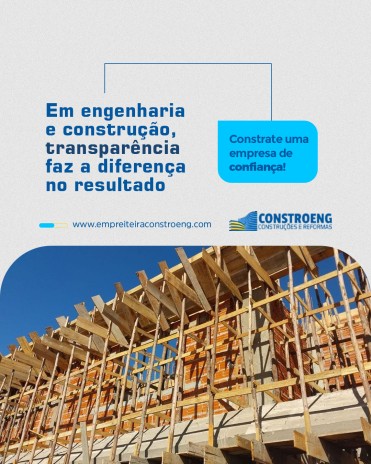 Em engenharia e construção, transparência faz a diferença no resultado