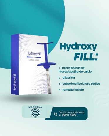 HydroxyFill: A excelência de um preenchedor com dupla ação.