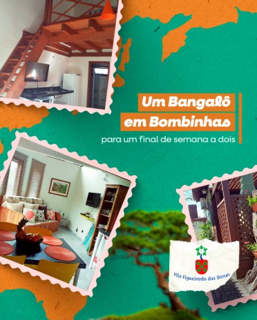 Um Bangalô em Bombinhas para um final de semana a dois -