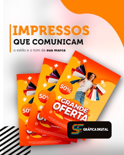 Impressos que comunicam o estilo e o tom da sua marca