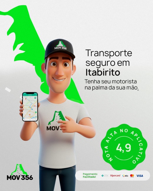 Transporte seguro em Itabirito