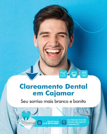 Clareamento Dental em Cajamar: Seu Sorriso Mais Branco e bonito