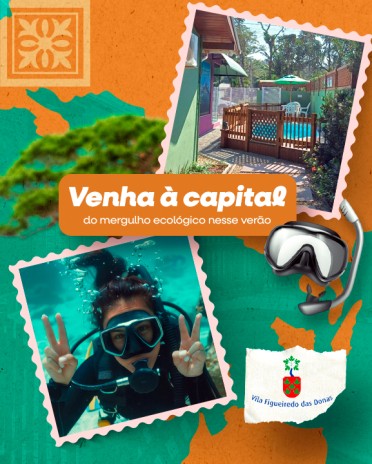 Venha à capital do mergulho ecológico nesse verão