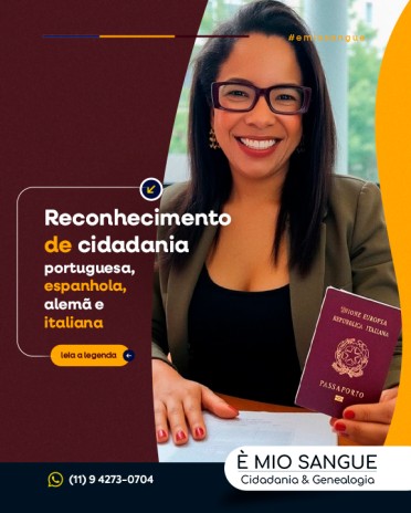 Reconhecimento de cidadania portuguesa, espanhola, alemã e italiana