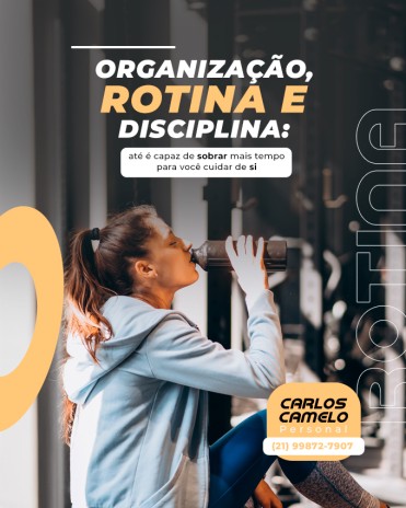 Organização, rotina e disciplina: até é capaz de sobrar mais tempo para você cuidar de si