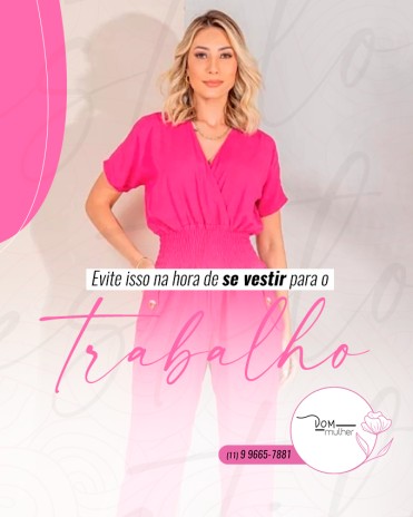 Evite isso na hora de se vestir para o trabalho