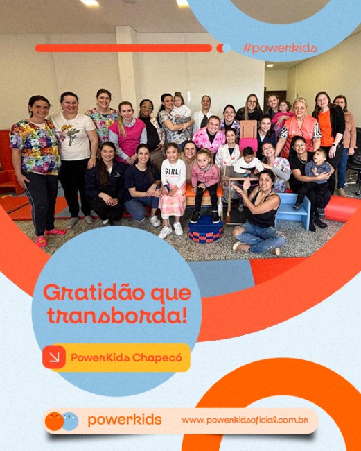 Gratidão que transborda! [Utilizar fotos que deixamos na descrição]