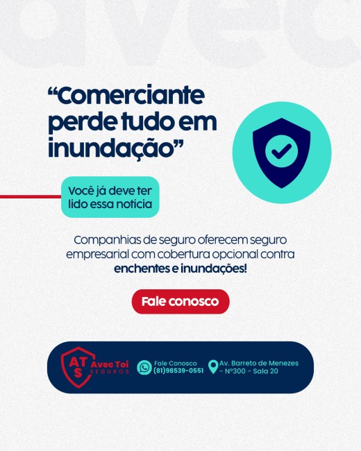 “Comerciante perde tudo em inundação”: você já deve ter lido essa notícia