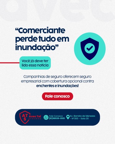 “Comerciante perde tudo em inundação”: você já deve ter lido essa notícia