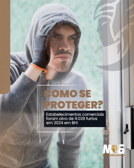 Como se proteger? Estabelecimentos comerciais foram alvo de 9.028 furtos em 2024 em BH