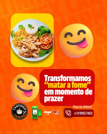 Transformamos “matar a fome” em momento de prazer