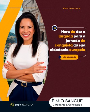 Hora de dar a largada para a jornada de conquista da sua cidadania europeia