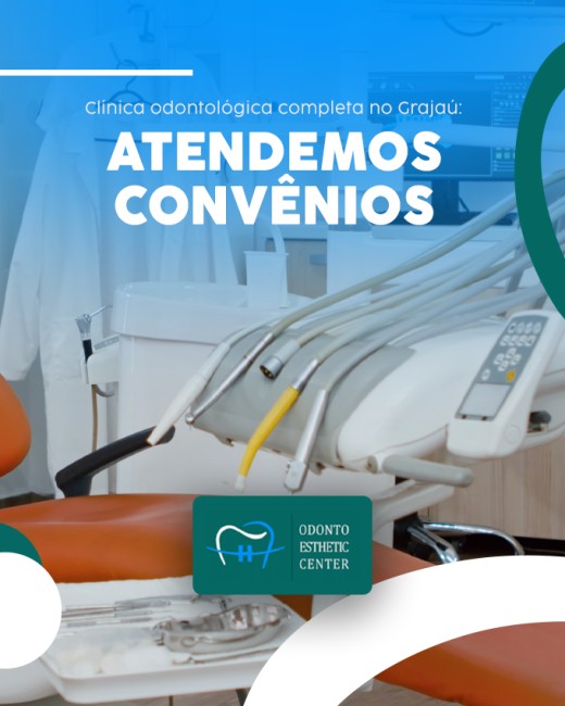 Clínica odontológica completa no Grajaú: atendemos convênios