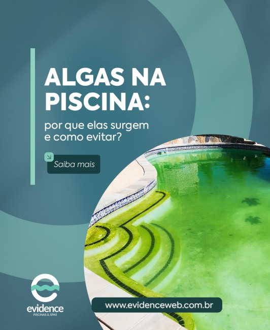 Algas na piscina: por que elas surgem e como evitar?