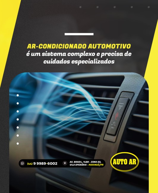 Ar-condicionado automotivo é um sistema complexo e precisa de cuidados especializados