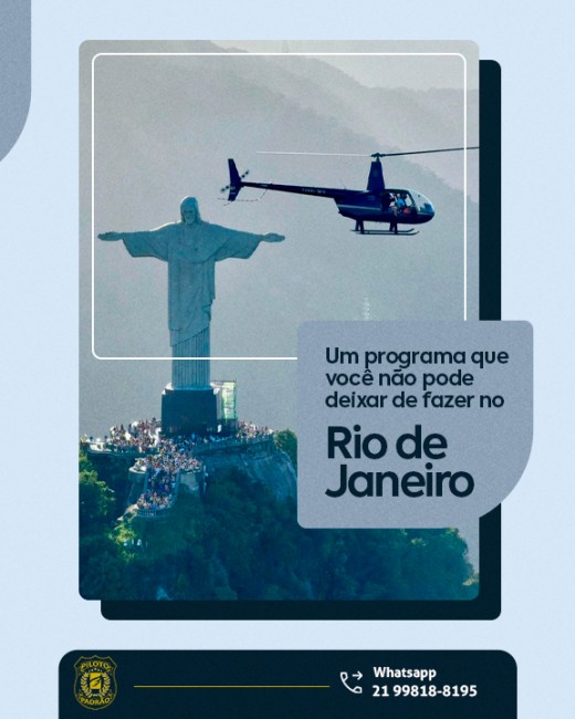 Um programa que você não pode deixar de fazer no Rio de Janeiro
