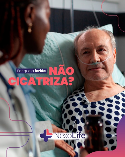 Por que a ferida não cicatriza?