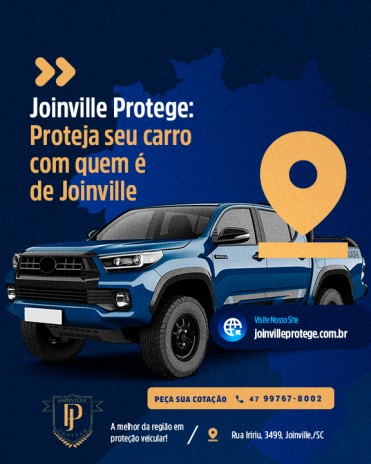 Joinville Protege: Proteja seu carro com quem é de Joinville