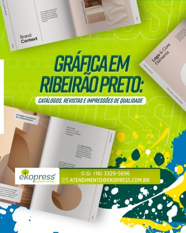 Gráfica em Ribeirão Preto: Catálogos, Revistas e Impressões de Qualidade