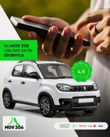 No MOV 356 não tem tarifa dinâmica