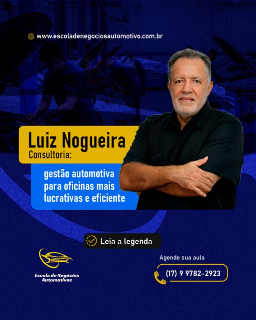 Luiz Nogueira Consultoria: gestão automotiva para oficinas mais lucrativas e eficientes