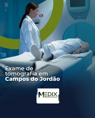 Exame de tomografia em Campos do Jordão