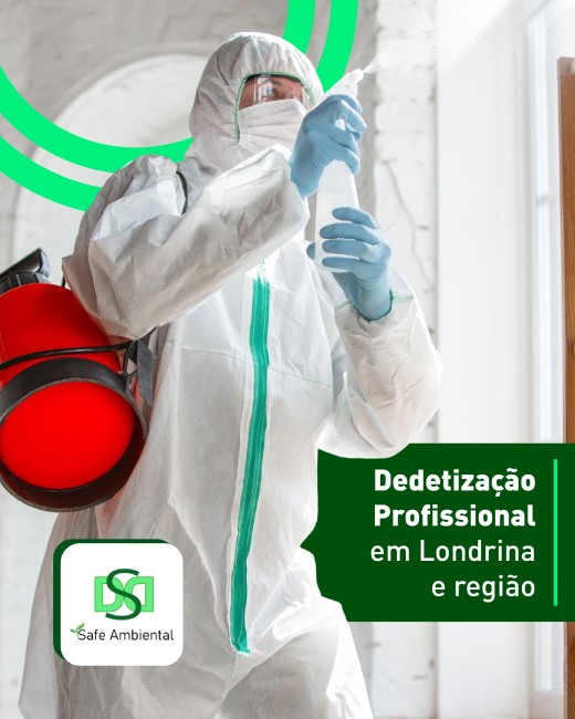 Dedetização Profissional em Londrina
