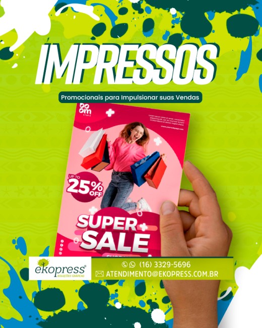 Impressos Promocionais para Impulsionar suas Vendas