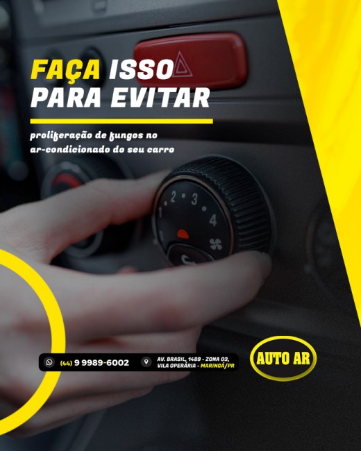 Faça isso para evitar proliferação de fungos no ar-condicionado do seu carro