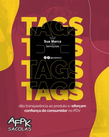Tags dão transparência ao produto e reforçam confiança do consumidor no PDV
