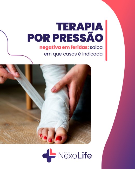 Terapia por pressão negativa em feridas: saiba em que casos é indicada