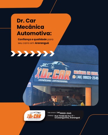 Dr. Car Mecânica Automotiva: Confiança e qualidade para seu carro em Araranguá
