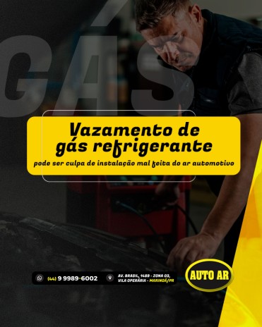 Vazamento de gás refrigerante pode ser culpa de instalação mal feita do ar automotivo