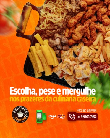 Escolha, pese e mergulhe nos prazeres da culinária caseira